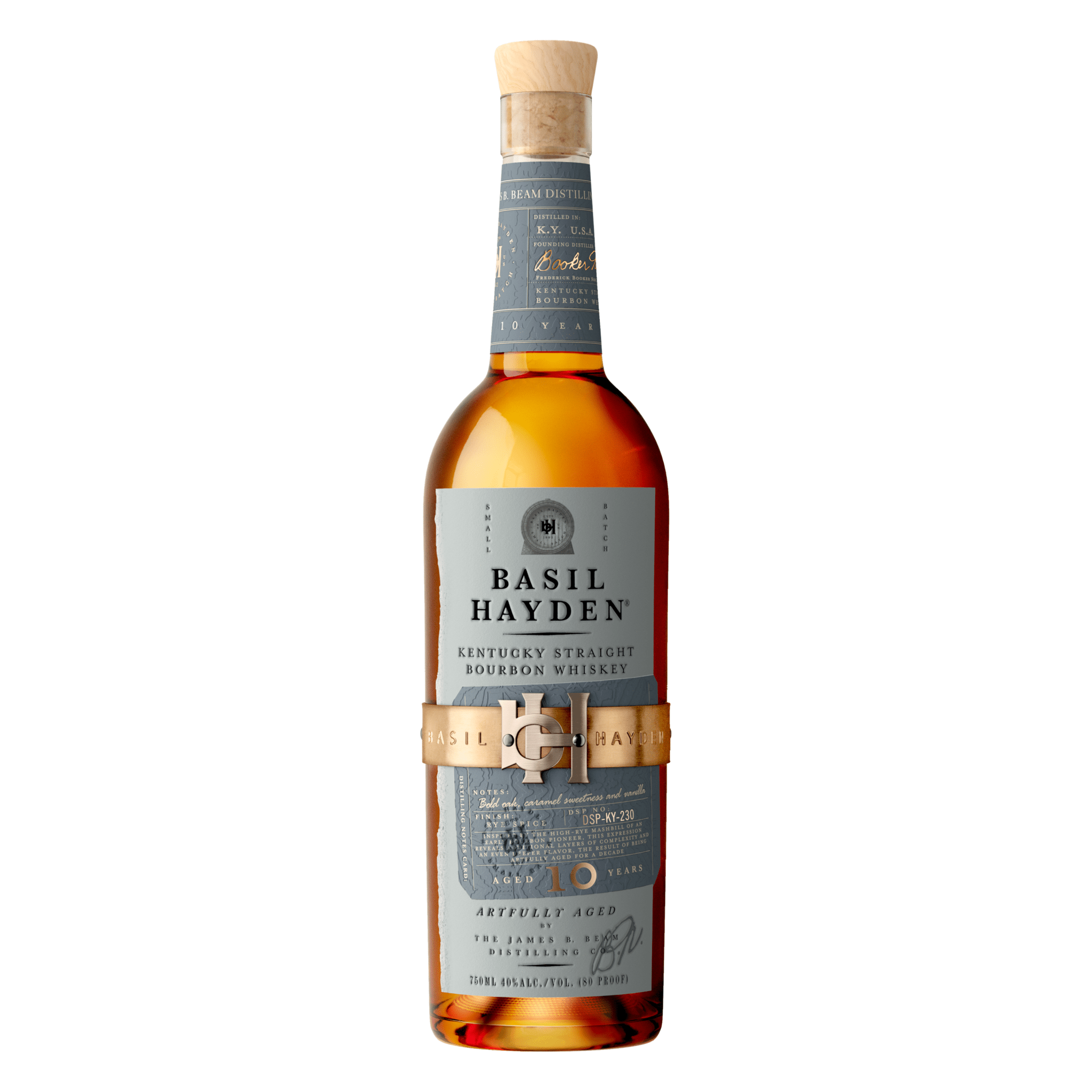 Basil Hayden 10 Year Kentucky Straight Bourbon Whiskey - Liquor Boutique