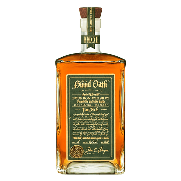Blood Oath Pact No. 8 Bourbon Whiskey - Liquor Boutique
