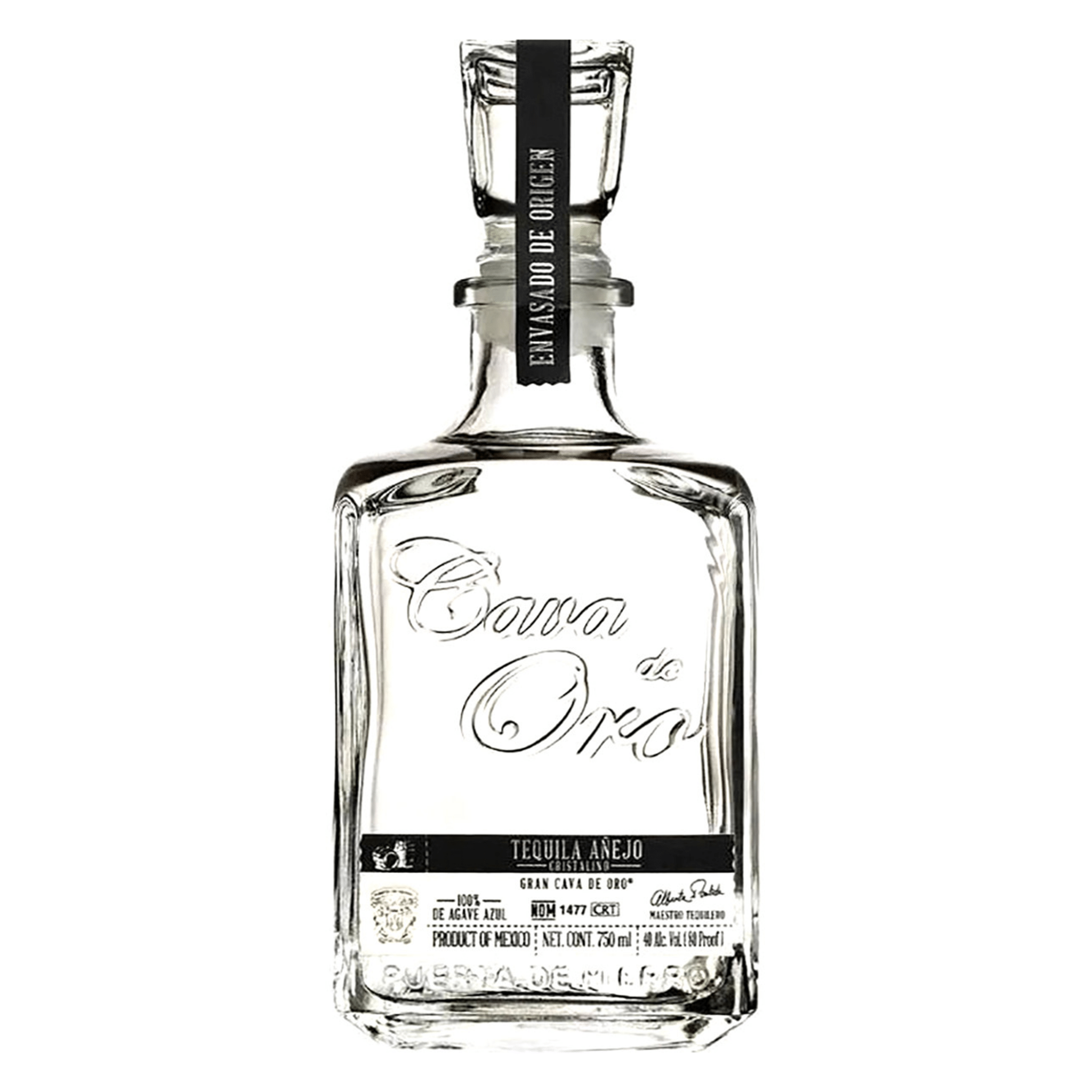Cava de Oro Añejo Cristalino Tequila - Liquor Boutique