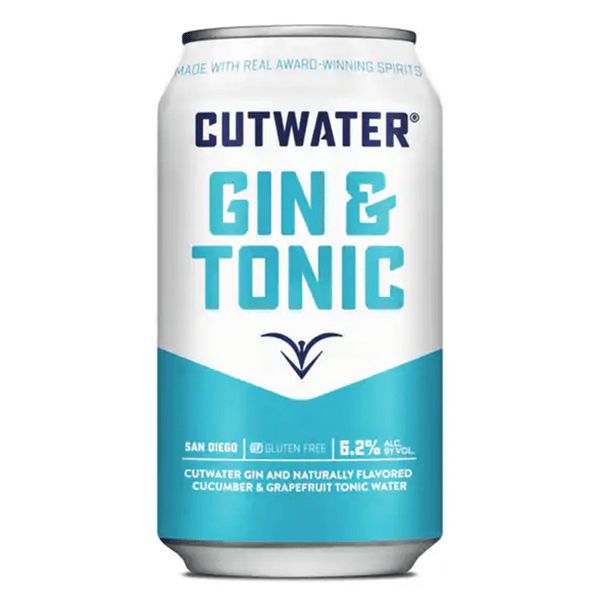 Cutwater Gin & Tonic 4-Pack - Liquor Boutique