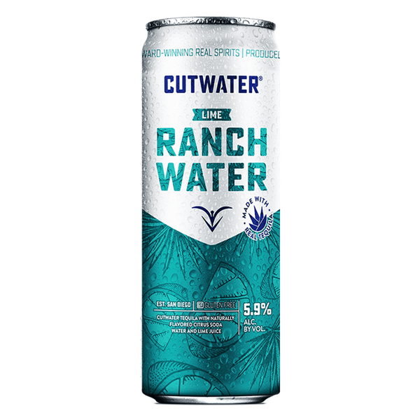Cutwater Lime Ranch Water 4-Pack - Liquor Boutique