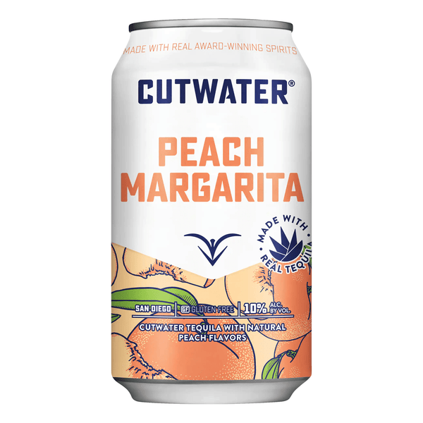 Cutwater Peach Margarita 4-Pack - Liquor Boutique