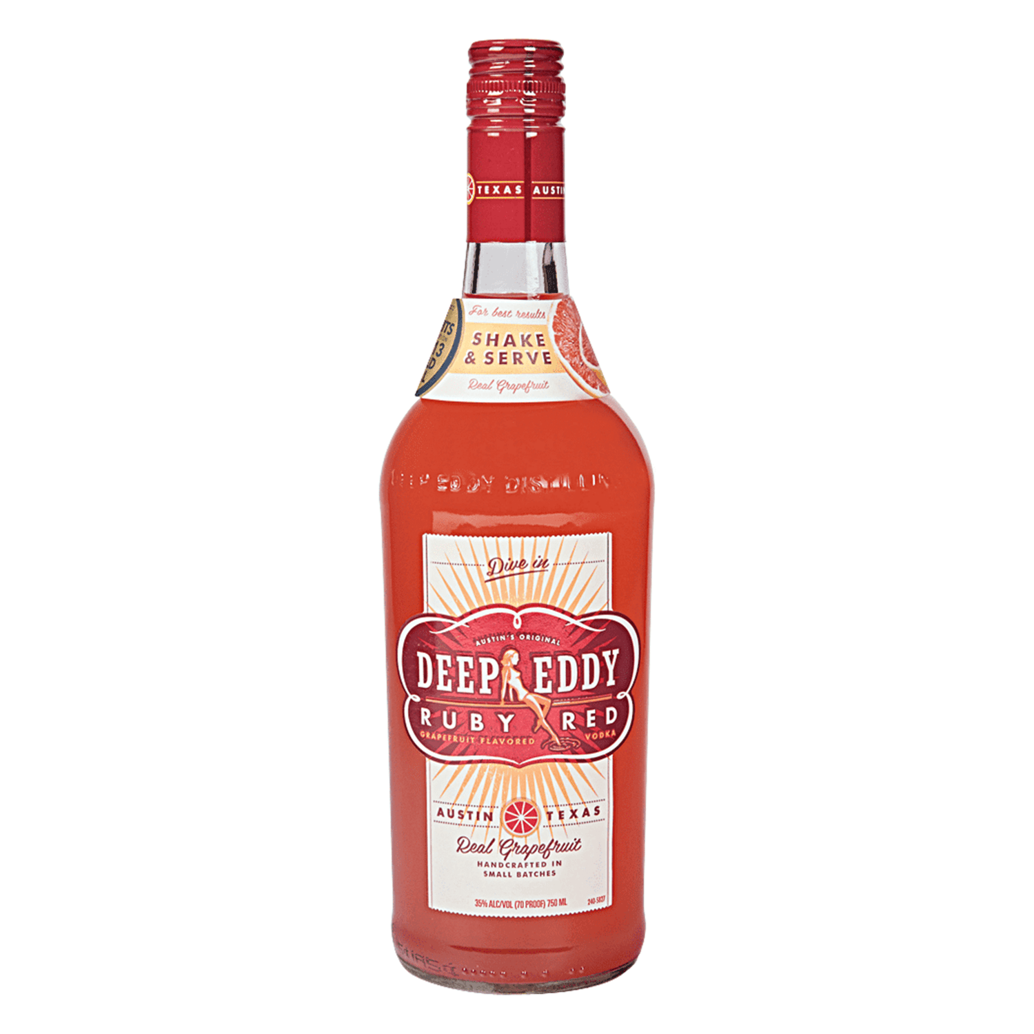 Deep Eddy Ruby Red Grapefruit Vodka - Liquor Boutique