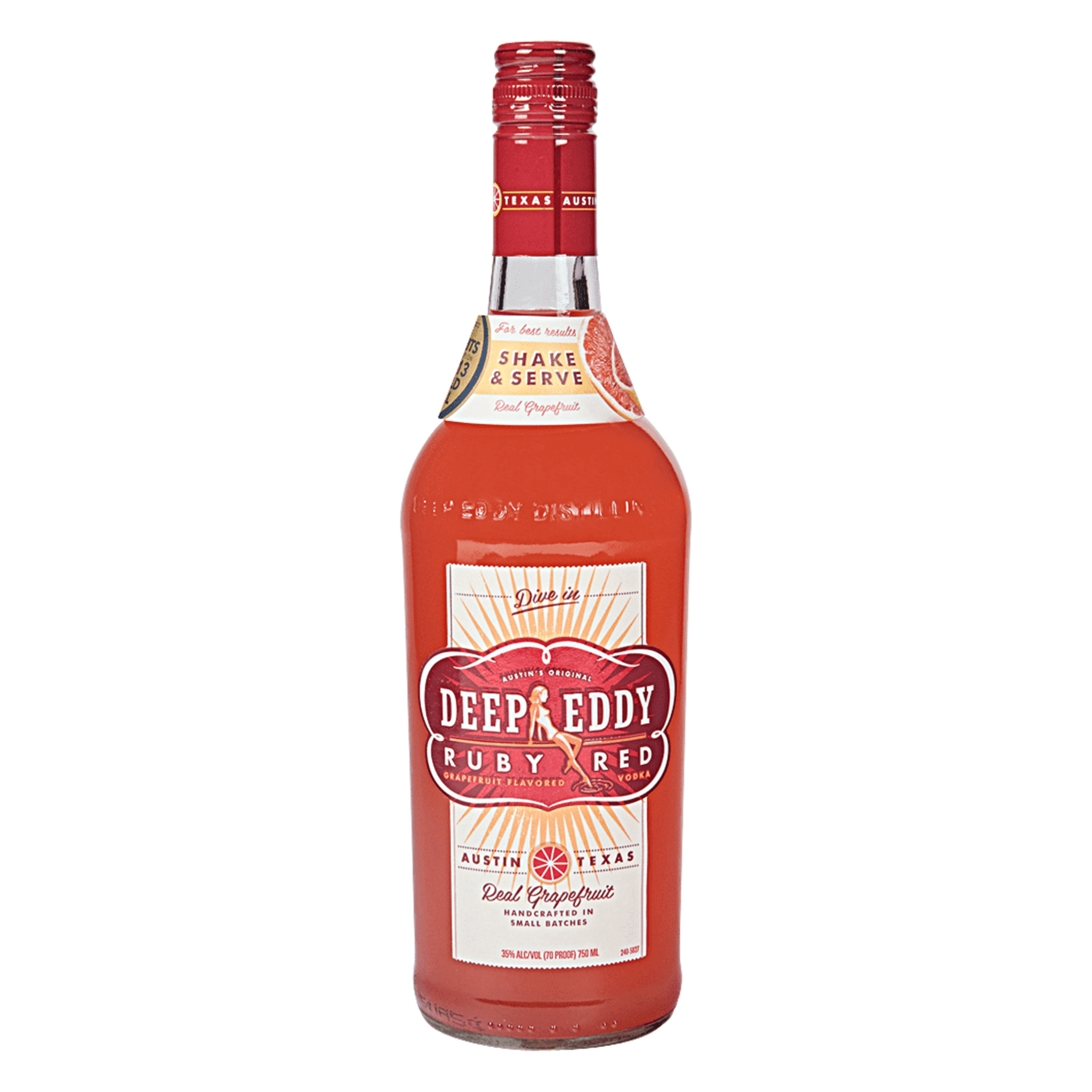 Deep Eddy Ruby Red Grapefruit Vodka - Liquor Boutique