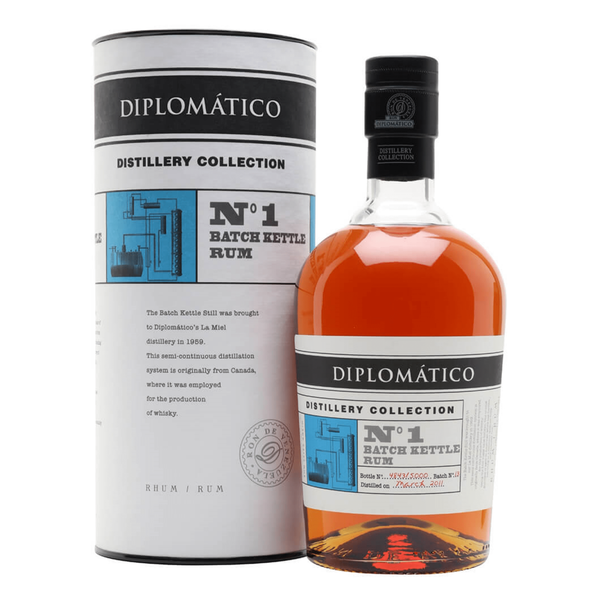 Diplomático No. 1 Batch Kettle Rum - Liquor Boutique