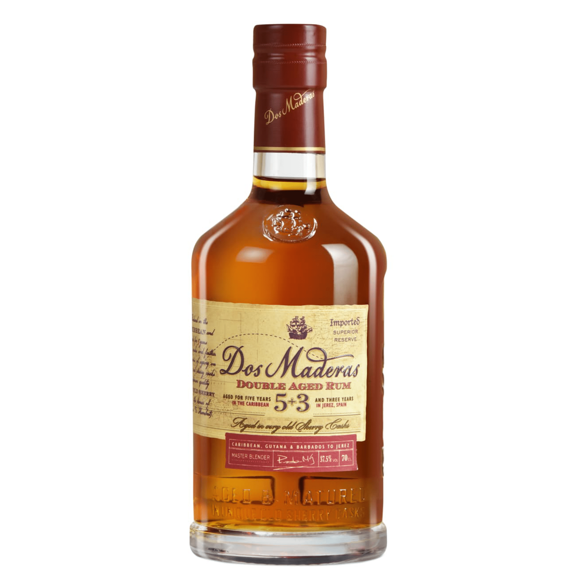 Dos Maderas 5+3 Double Aged Rum - Liquor Boutique