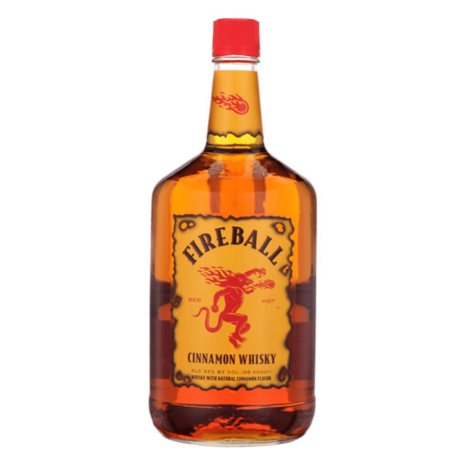 Fireball Cinnamon Whisky 1.75 Liter - Liquor Boutique