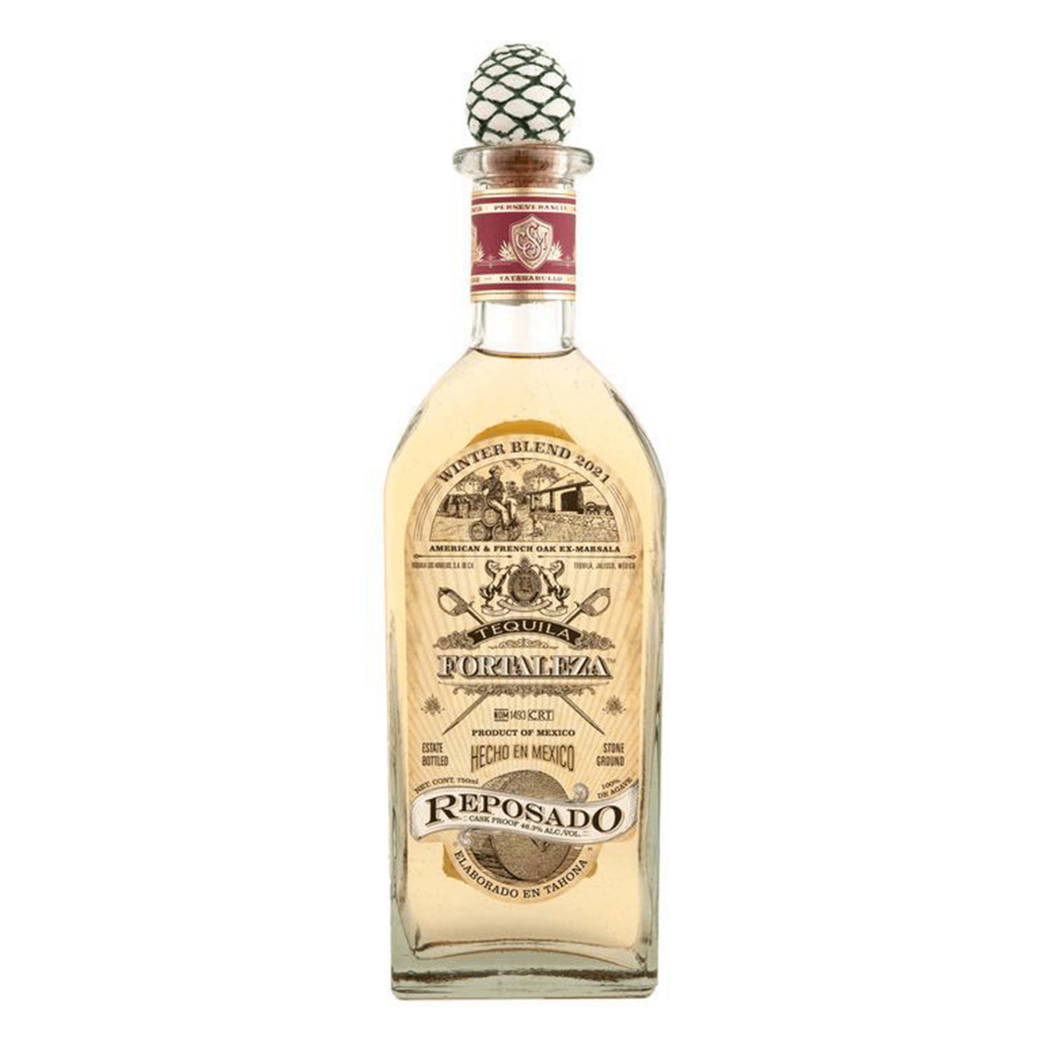 Fortaleza Cask Proof Reposado Tequila - Liquor Boutique