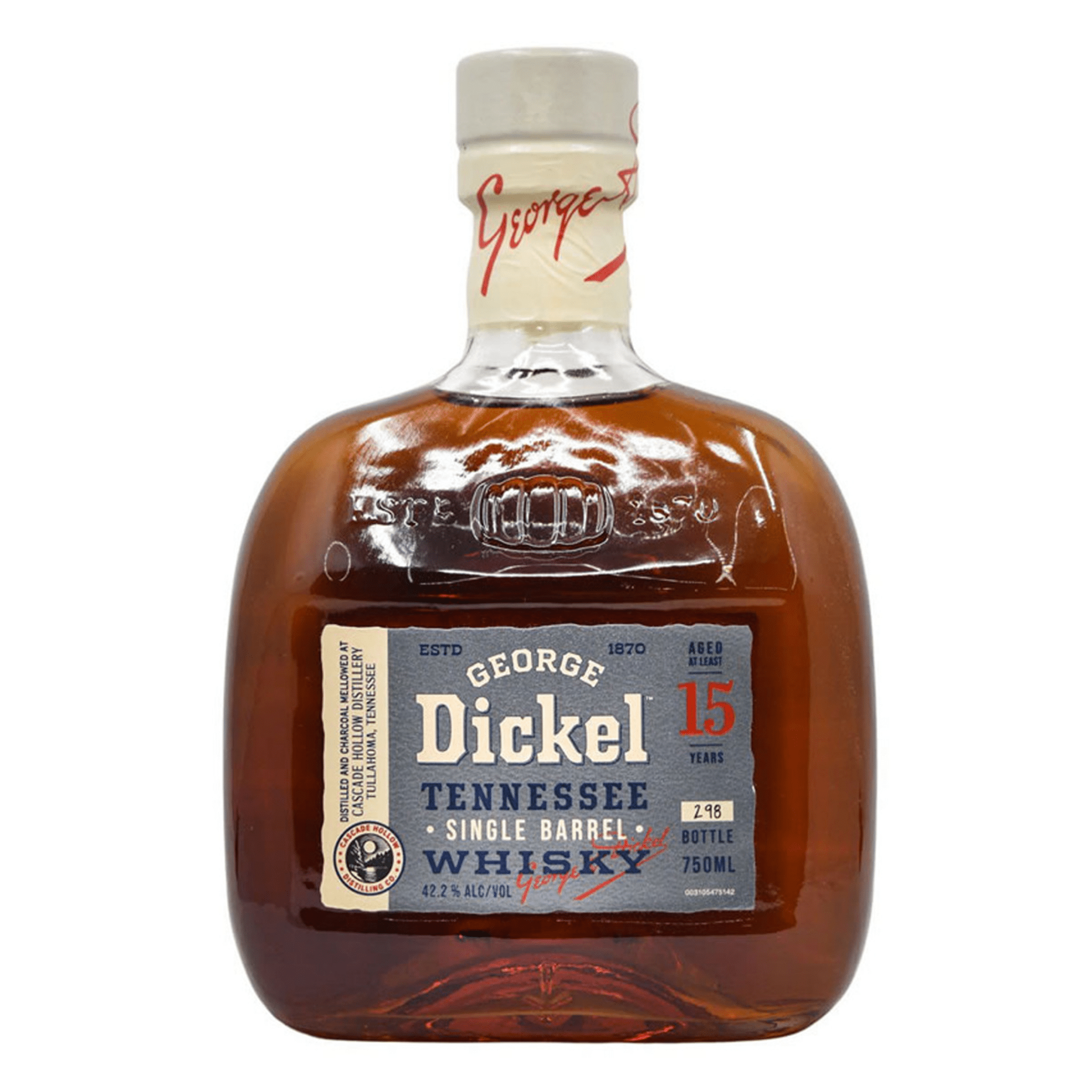 George Dickel 15 Year Single Barrel Tennessee Whiskey - Liquor Boutique