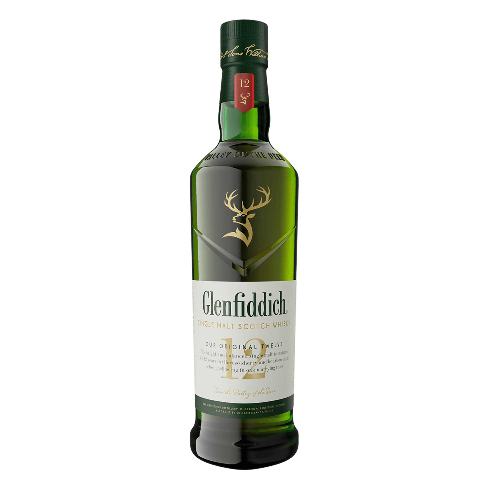 Glenfiddich 12 Year Single Malt Scotch Whisky - Liquor Boutique
