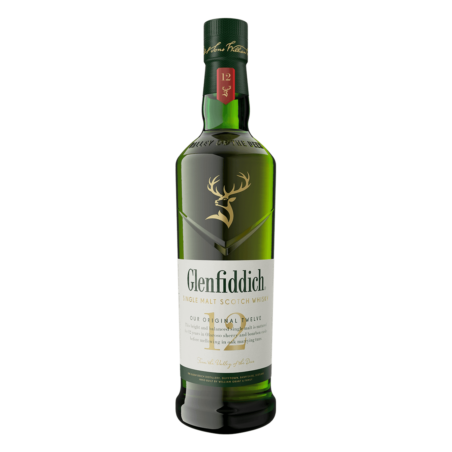 Glenfiddich 12 Year Single Malt Scotch Whisky - Liquor Boutique