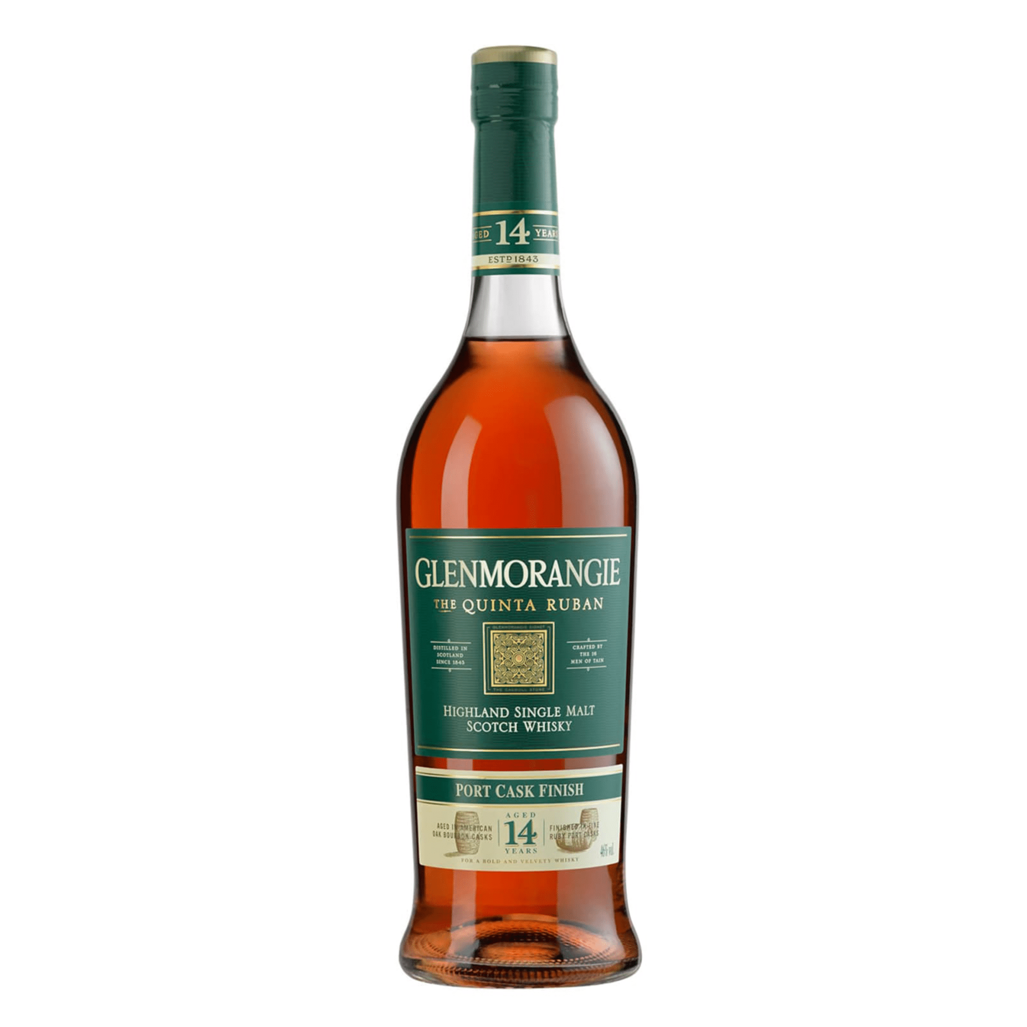 Glenmorangie 14 Year Quinta Raban Highland Single Malt Scotch Whisky - Liquor Boutique
