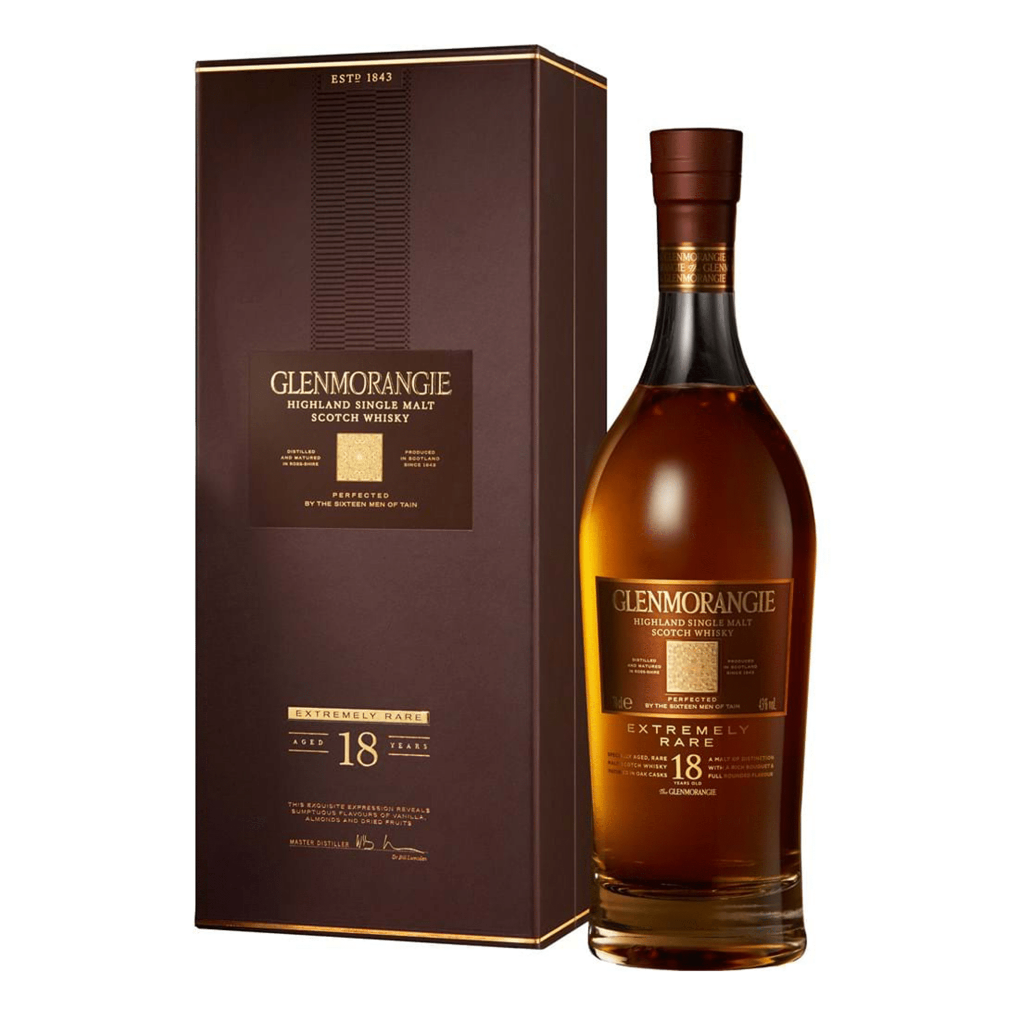 Glenmorangie 18 Year Extremely Rare Highland Single Malt Scotch Whisky - Liquor Boutique