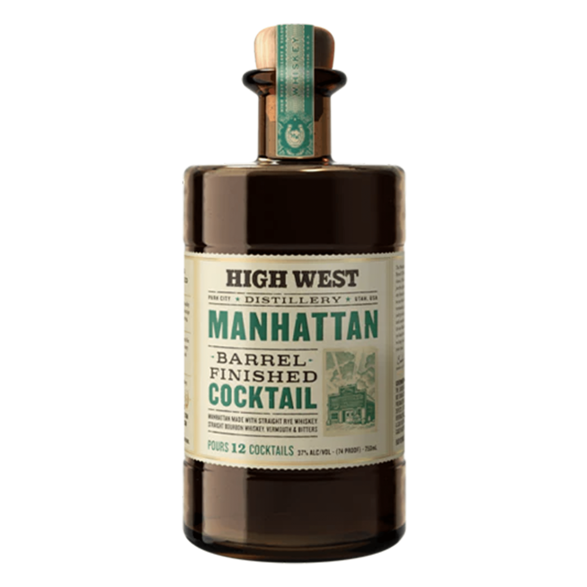 High West Barrel Finished Manhattan Cocktail - Liquor Boutique