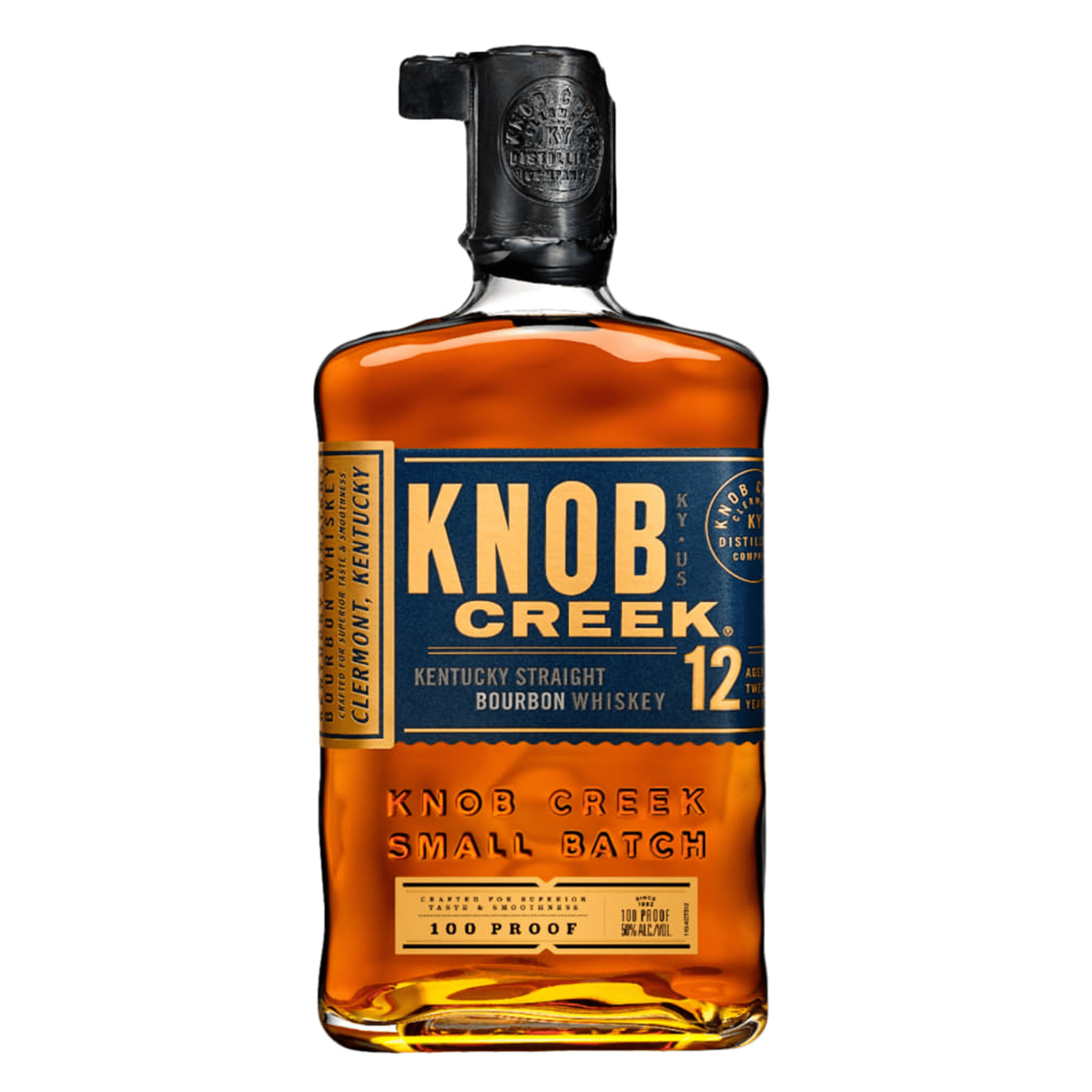 Knob Creek 12 Year Old Small Batch Kentucky Straight Bourbon Whiskey - Liquor Boutique