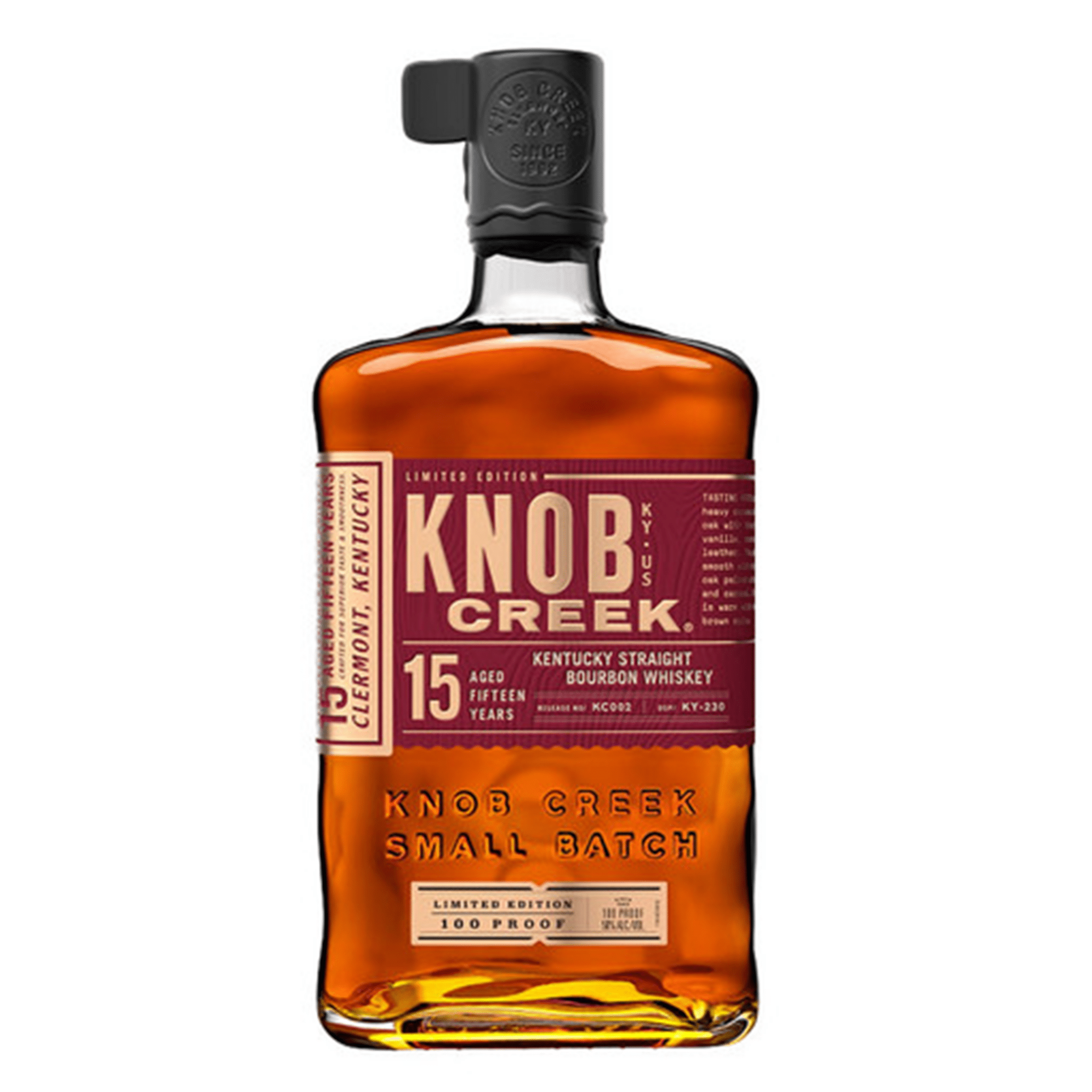 Knob Creek 15 Year Old Limited Edition Bourbon Whiskey - Liquor Boutique