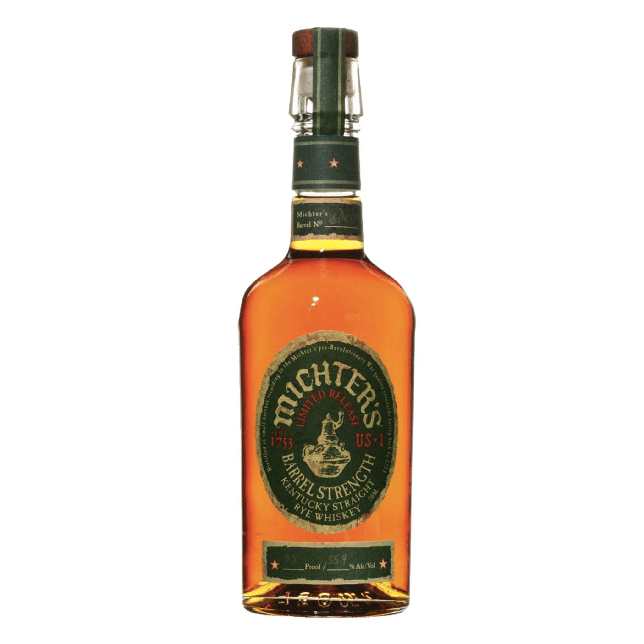 Michter's Limited Release Barrel Strength Straight Rye Whiskey - Liquor Boutique