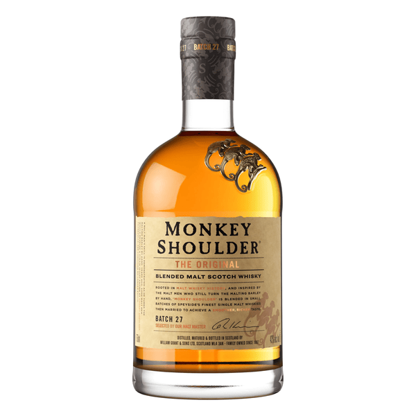 Monkey Shoulder Blended Malt Scotch Whisky 1.75L - Liquor Boutique