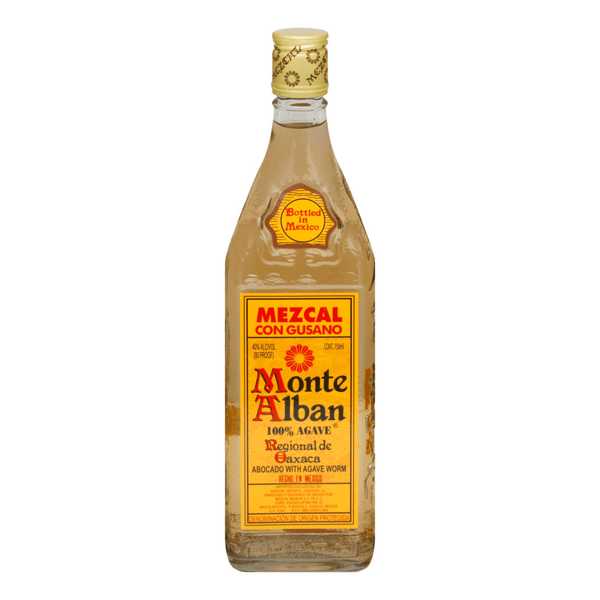 Monte Albán Mezcal con Gusano - Liquor Boutique