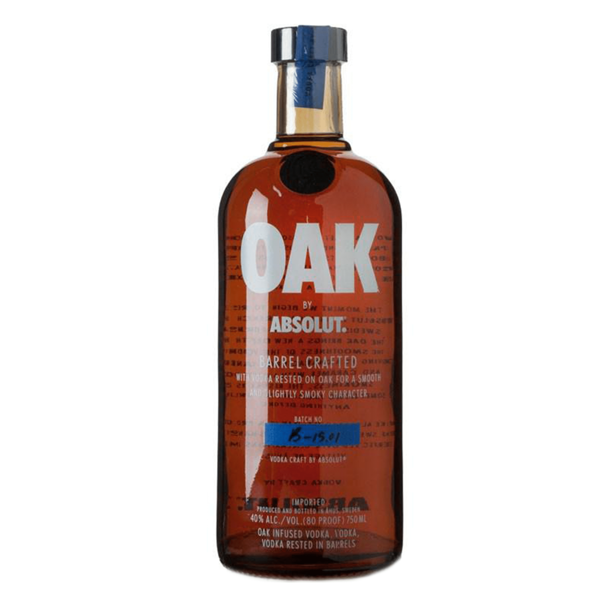 Oak By Absolut Vodka - Liquor Boutique
