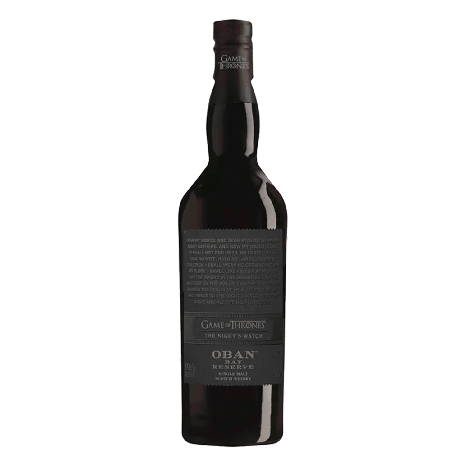 Oban Bay Reserve Game of Thrones "The Night's Watch" Scotch Whisky - Liquor Boutique