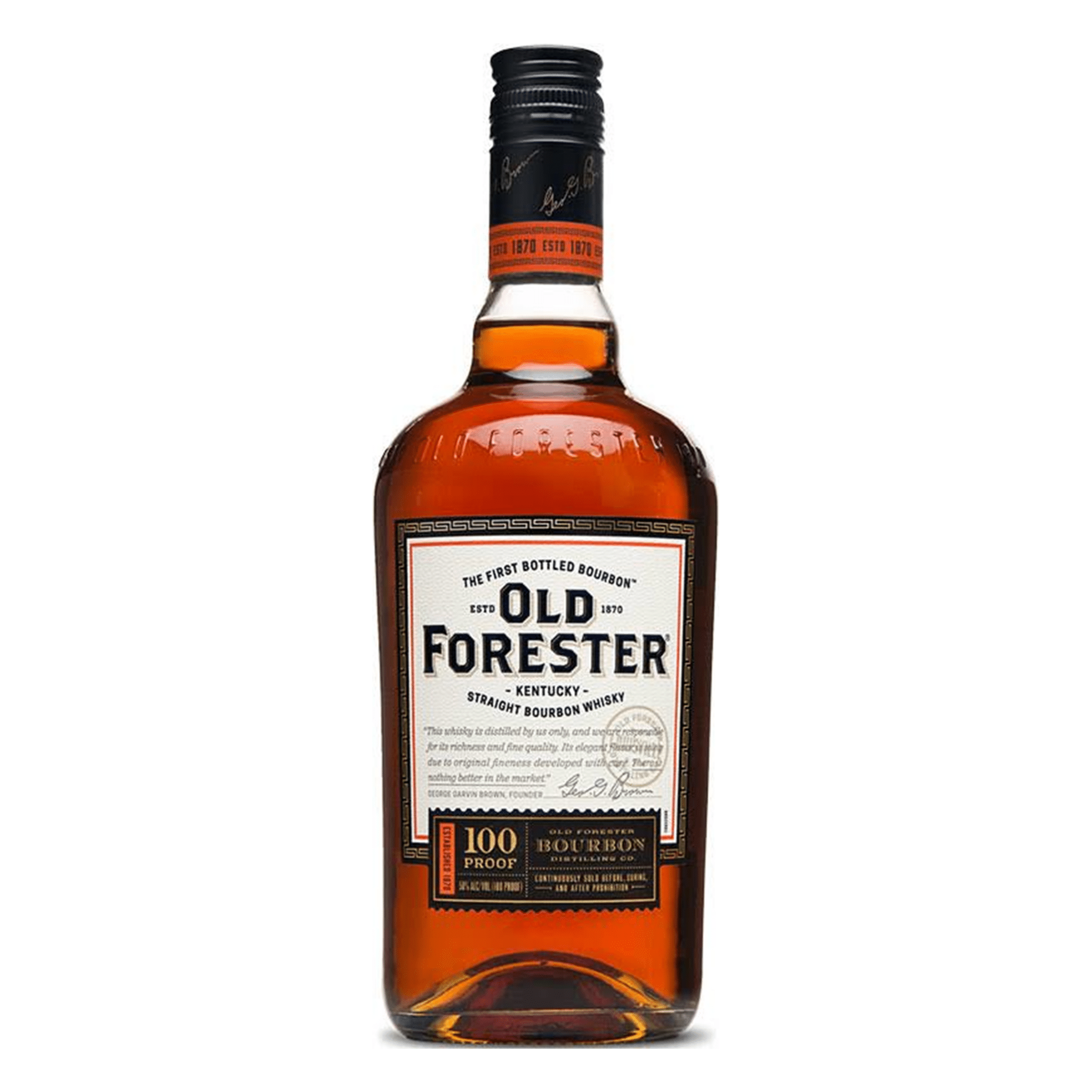 Old Forester 100 Proof Kentucky Straight Bourbon Whiskey - Liquor Boutique