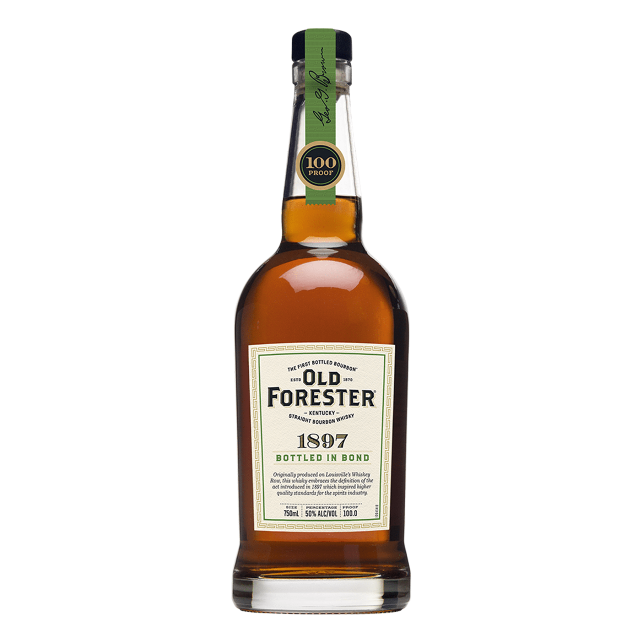 Old Forester 1897 Bottled in Bond Bourbon Whiskey - Liquor Boutique