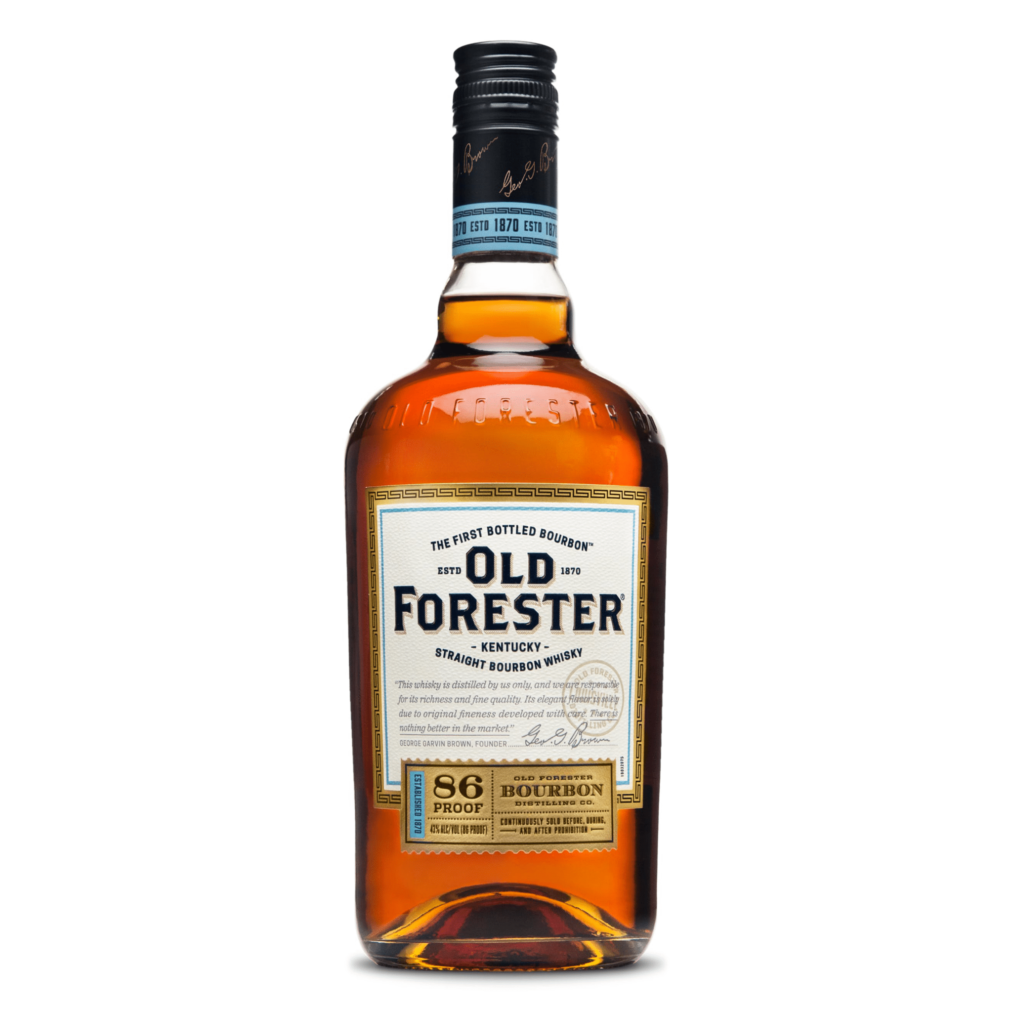Old Forester 86 Proof Kentucky Straight Bourbon Whiskey - Liquor Boutique