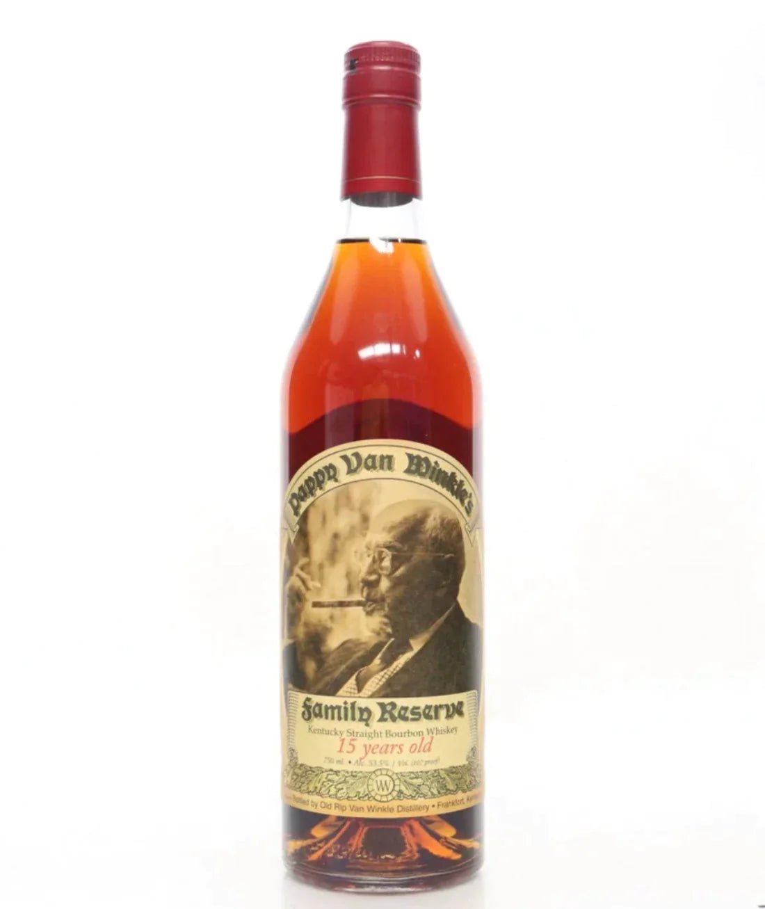 Pappy Van Winkle 15 Year Bourbon "Santa" Red Foil - Liquor Boutique