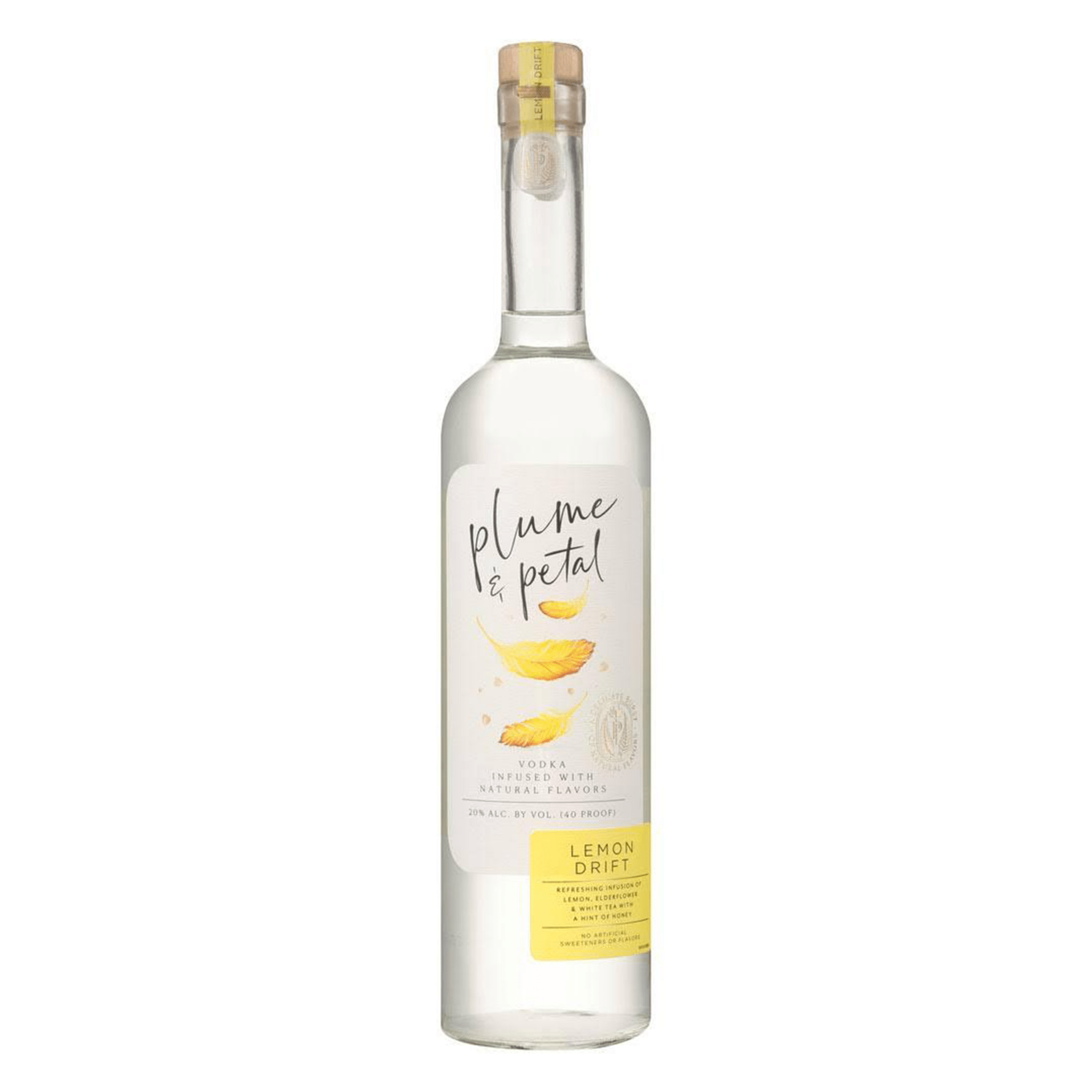 Plume & Petal Lemon Drift Wave Vodka - Liquor Boutique