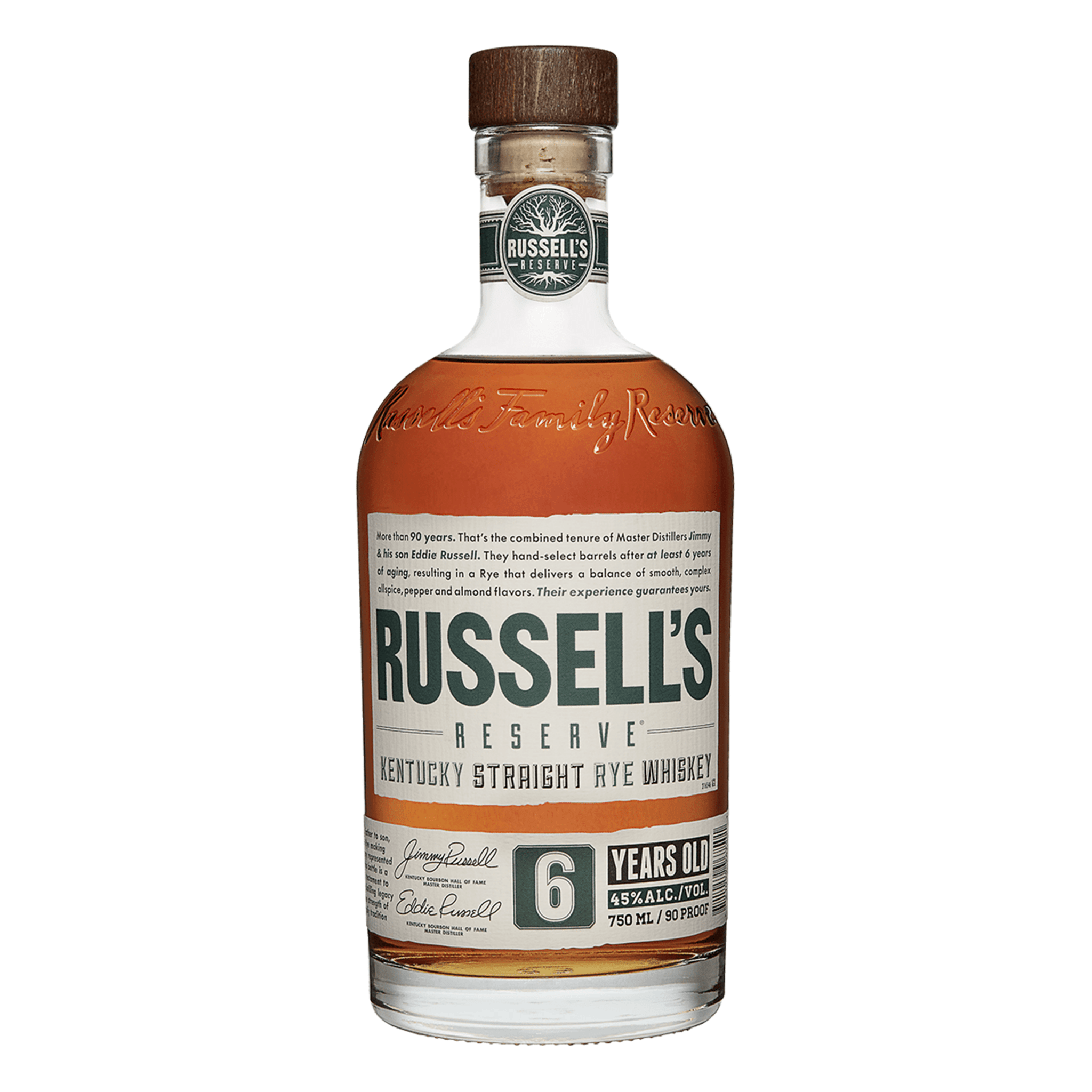 Russell's Reserve 6 Years Old Kentucky Straight Rye Whiskey - Liquor Boutique