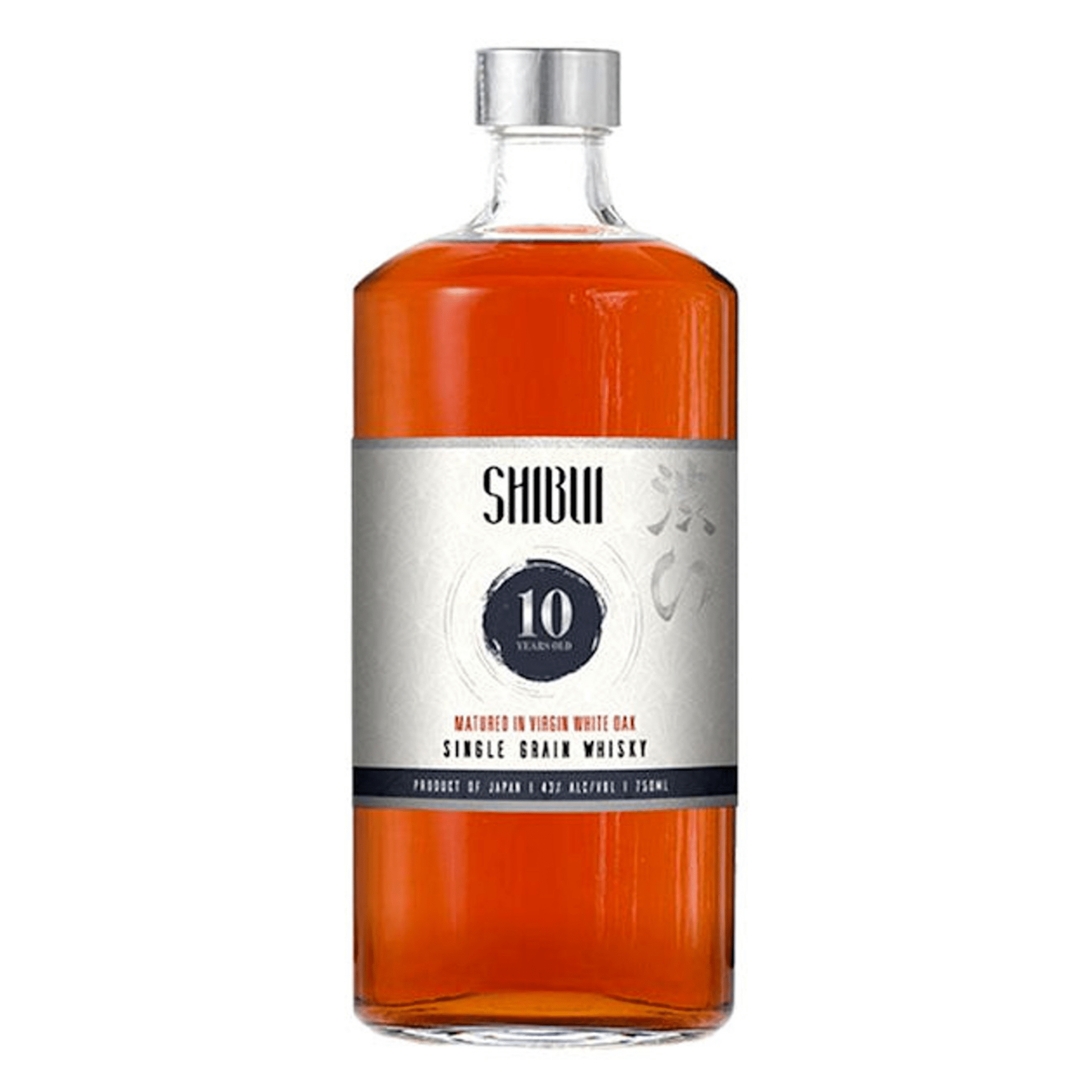 Shibui 10 Year Virgin White Oak Single Grain Japanese Whisky - Liquor Boutique