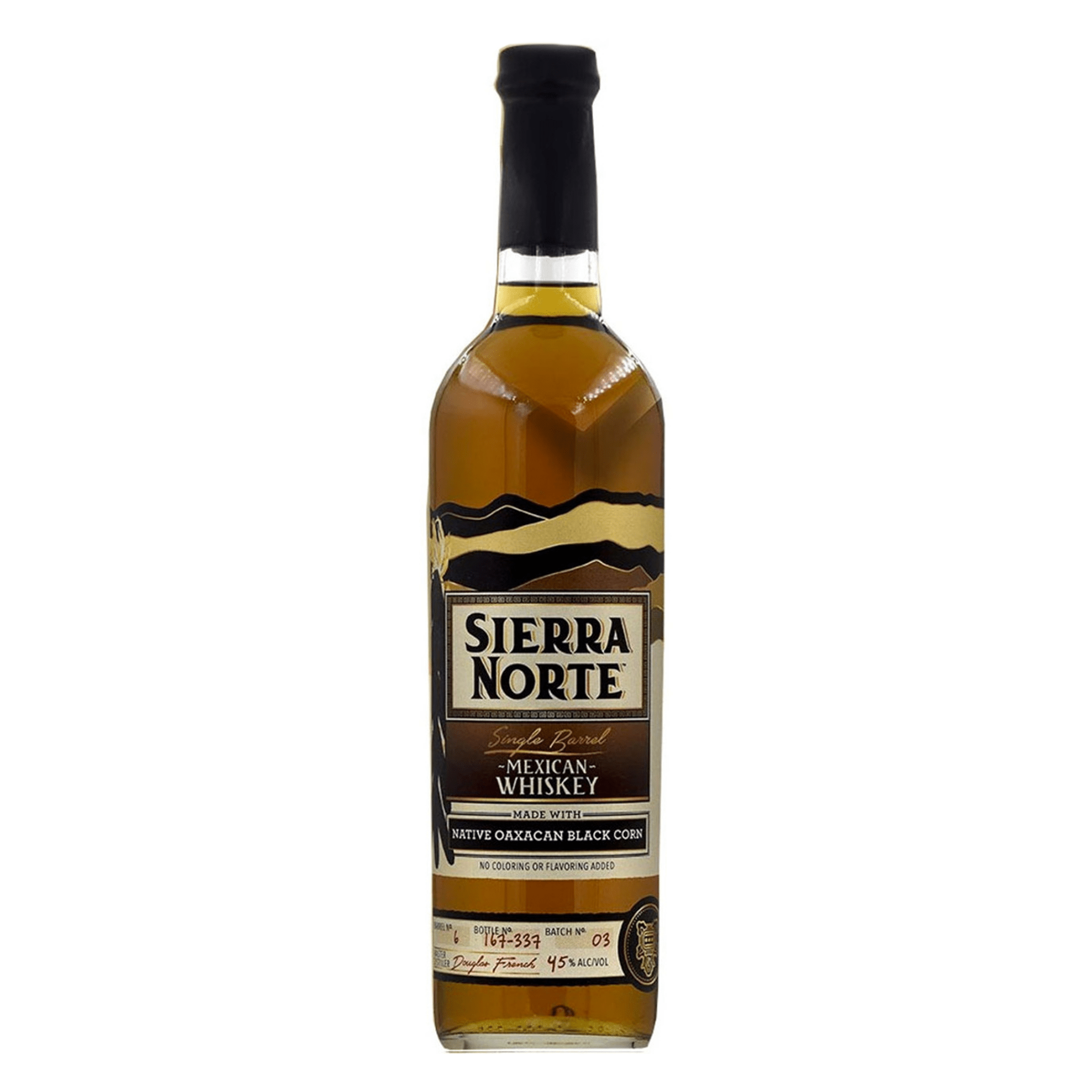 Sierra Norte Native Oaxacan Black Corn Single Barrel Whiskey - Liquor Boutique