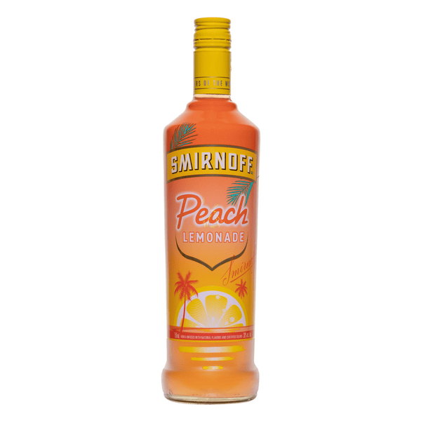 Smirnoff Peach Lemonade Flavored Vodka - Liquor Boutique