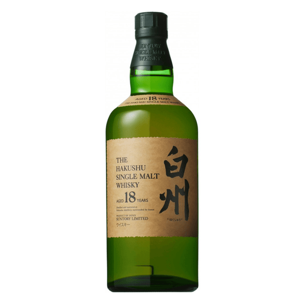 Suntory Hakushu 18 Years Old Single Malt Japanese Whisky 750ml - Liquor Boutique