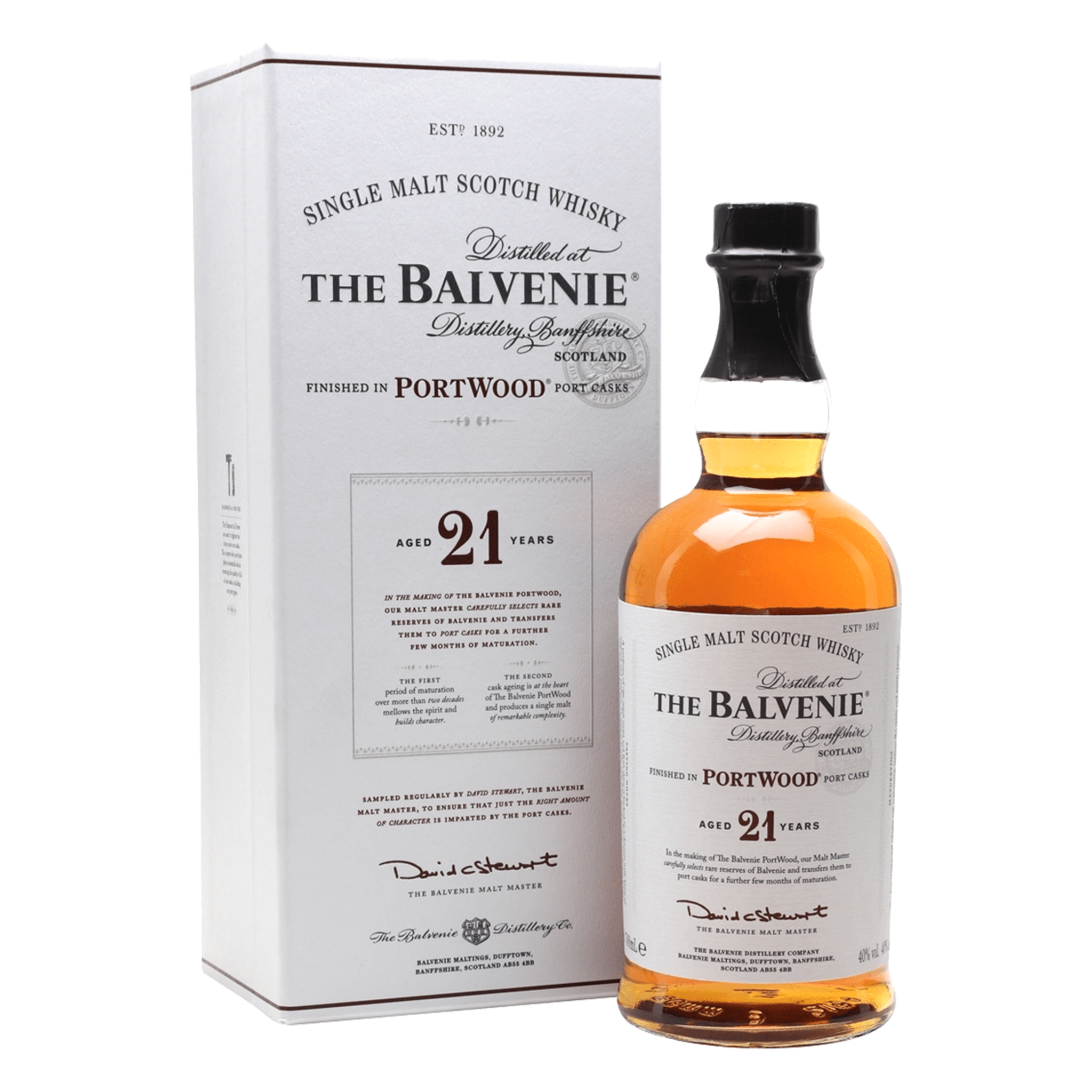 The Balvenie 21 Year Old Portwood Finish Single Malt Scotch Whisky - Liquor Boutique