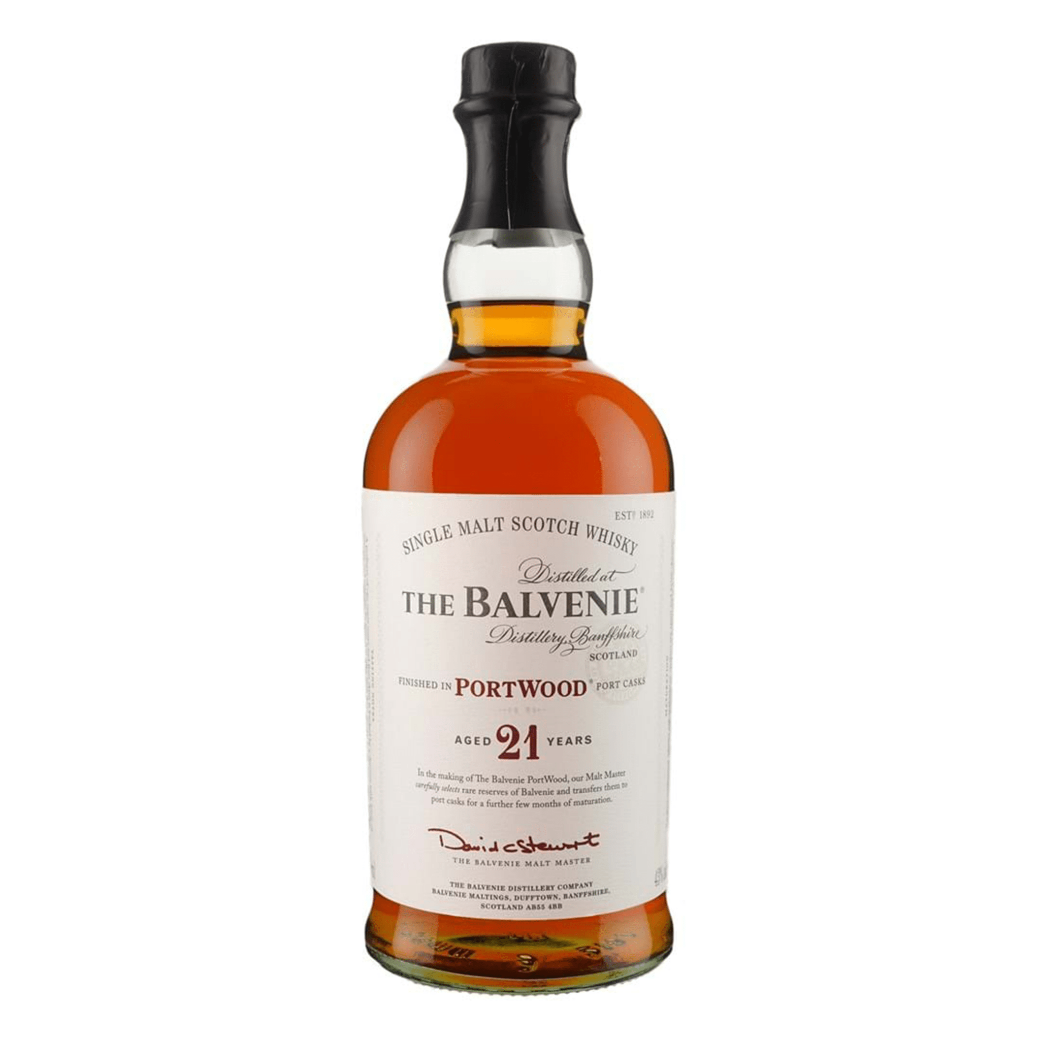 The Balvenie 21 Year Old Portwood Finish Single Malt Scotch Whisky - Liquor Boutique