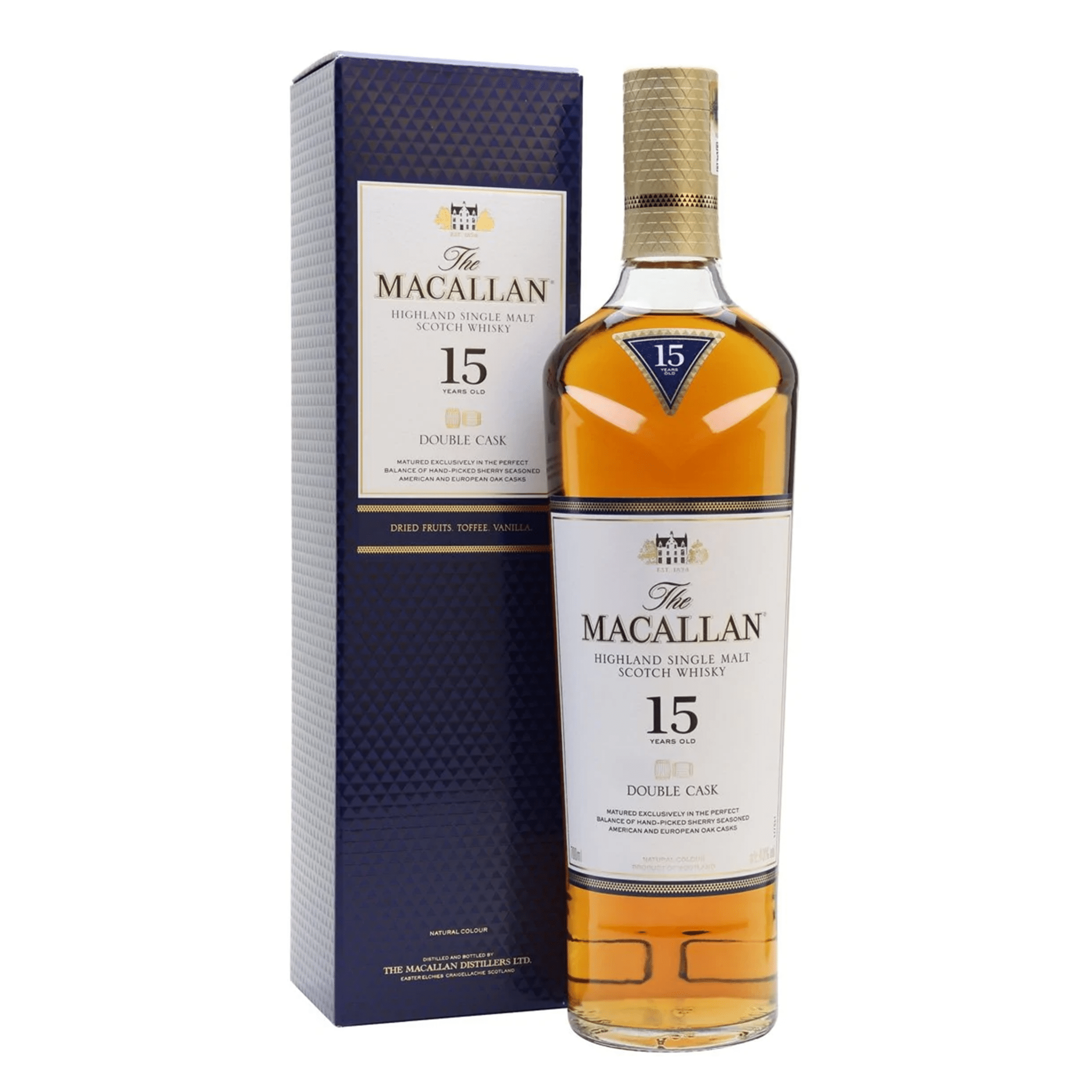 The Macallan 15 Years Old Double Cask Scotch Whisky - Liquor Boutique