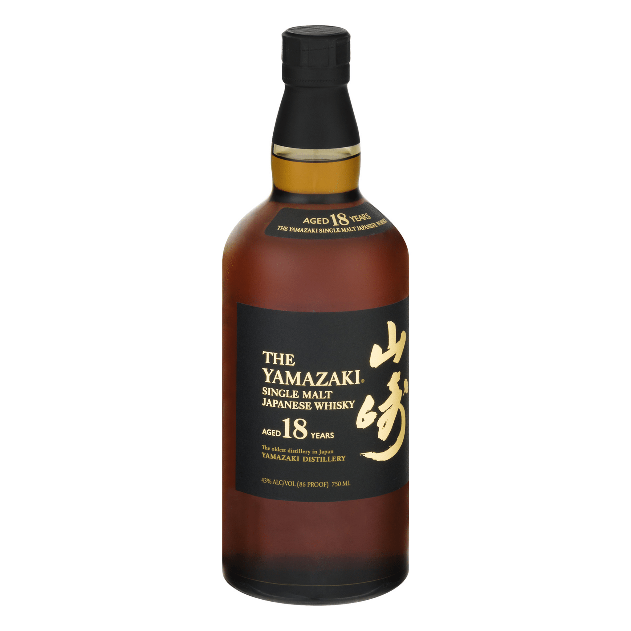 The Yamazaki Aged 18 Years Single Malt Japanese Whisky - Liquor Boutique