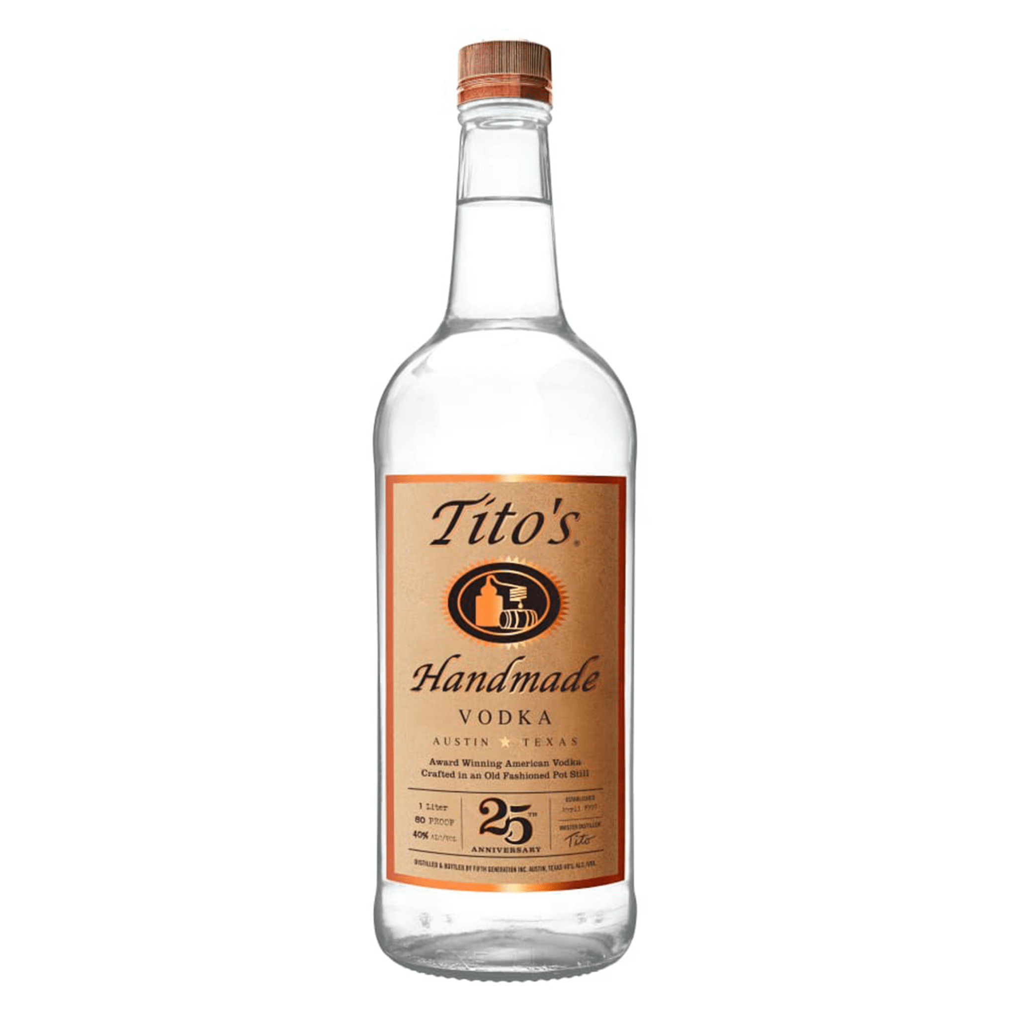 Tito's Handmade Vodka 1L - Liquor Boutique