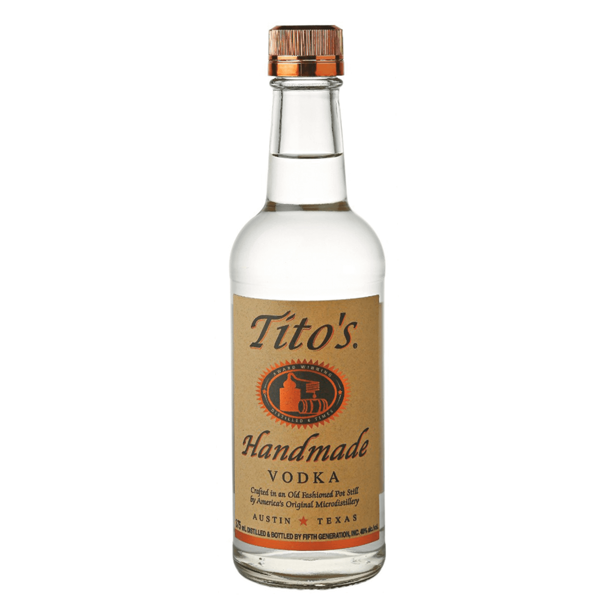 Tito's Handmade Vodka 375ml - Liquor Boutique