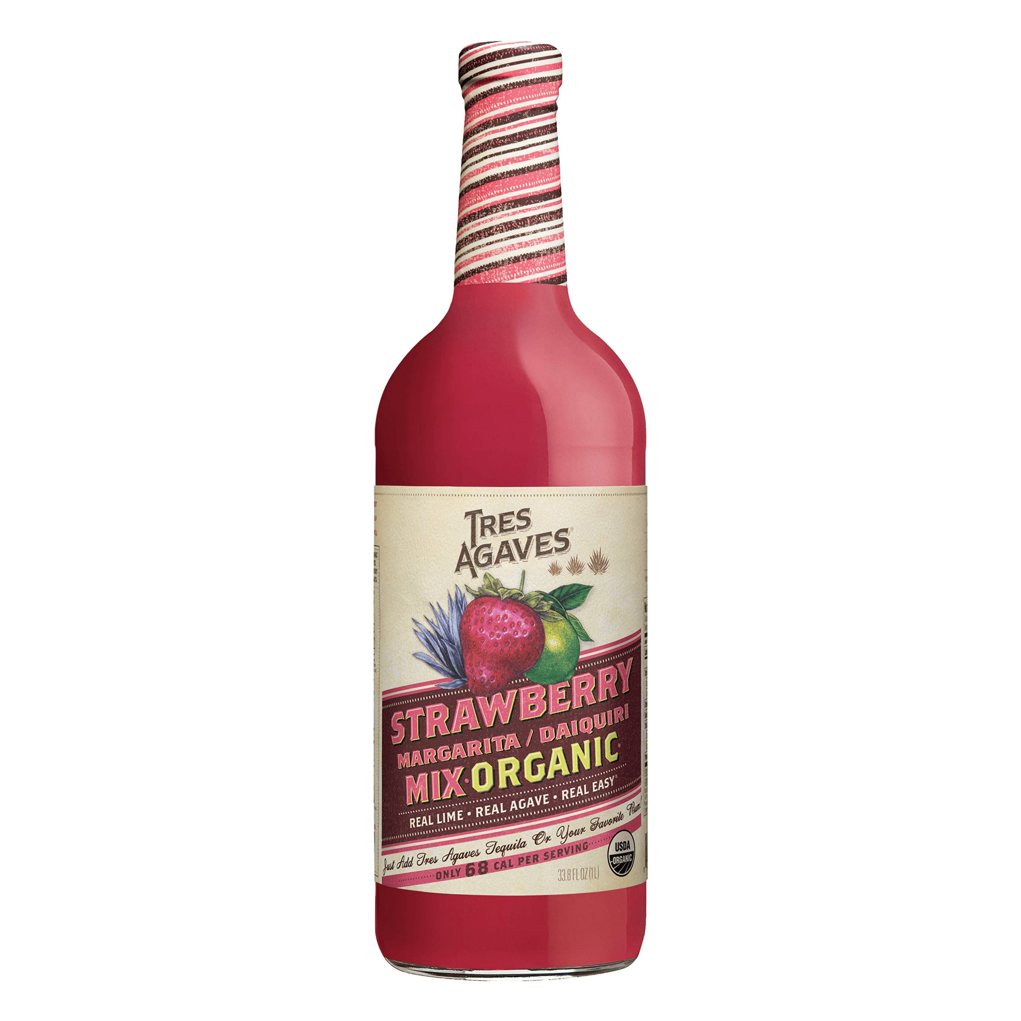 Tres Agaves Strawberry Margarita Mix - Liquor Boutique
