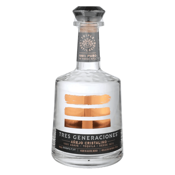 Tres Generaciones Añejo Cristalino Tequila - Liquor Boutique