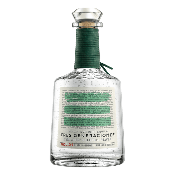 Tres Generaciones Legacy Edition Cenobio's Batch Plata - Liquor Boutique