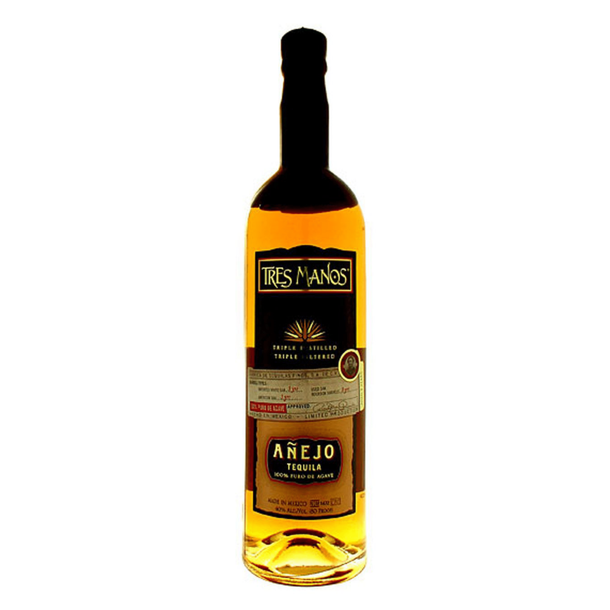 Tres Manos Anejo Tequila - Liquor Boutique