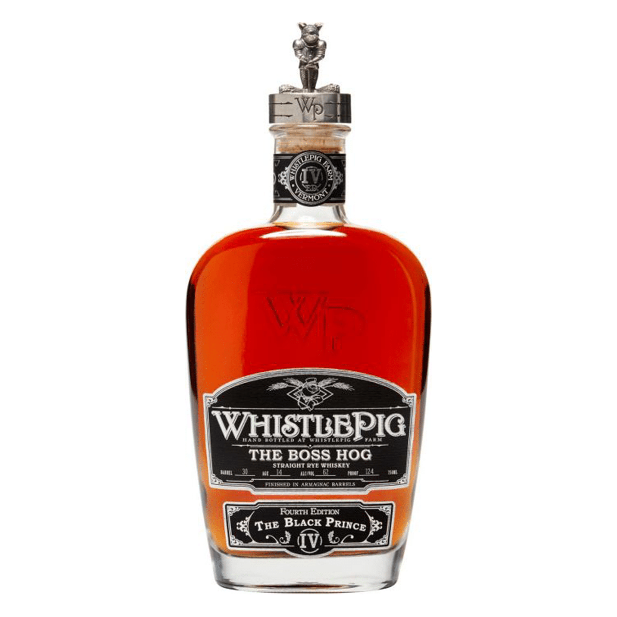 WhistlePig The Boss Hog IV: The Black Prince Straight Rye Whiskey - Liquor Boutique