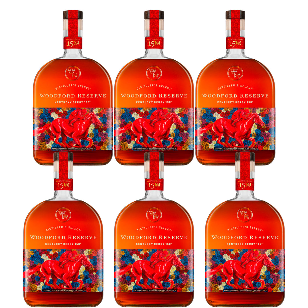 Woodford Reserve 150th Kentucky Derby 2024 1L 6-Pack