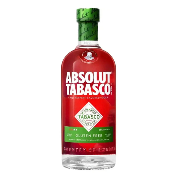 Absolut Tabasco Vodka 750ml - Liquor Boutique