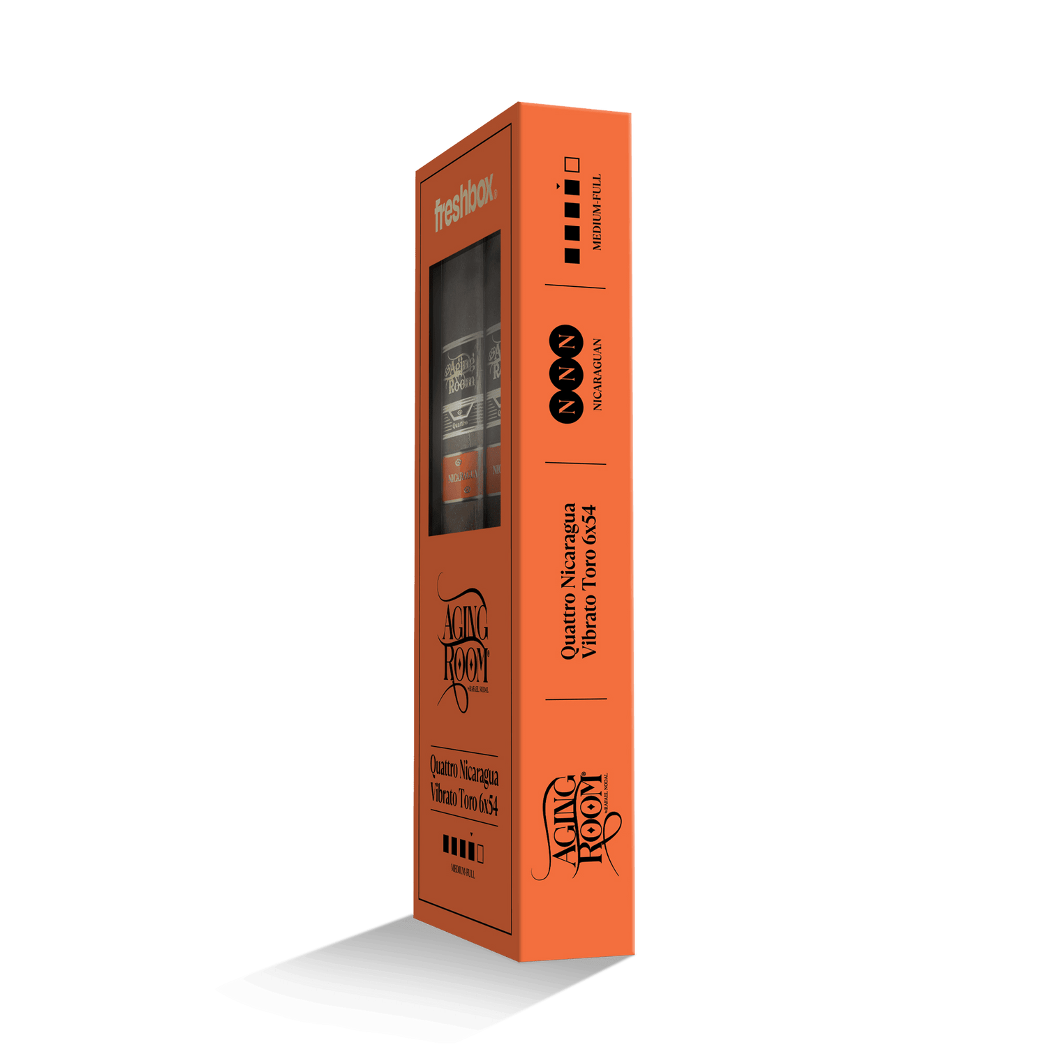Aging Room Quattro Nicaragua Vibrato Toro 6x54 FreshBox | Cigar 3-Pack - Liquor Boutique