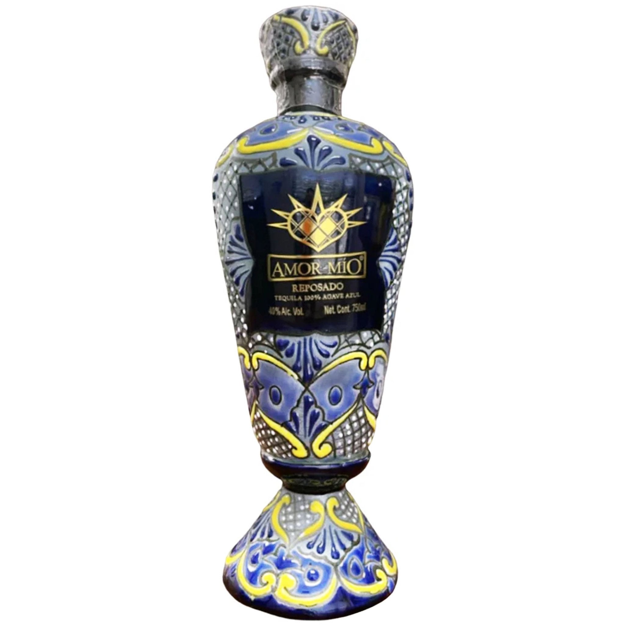 Amor Mio Reposado Ceramic Tequila 750ml - Liquor Boutique